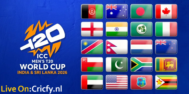 All teams squads for iccT20 world cup 2026